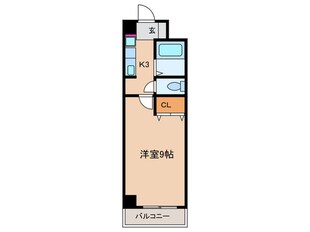 ＫＭマンション北方の物件間取画像